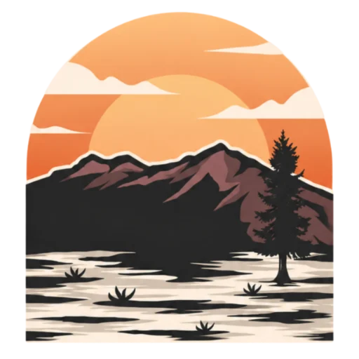 Raw Earth Icon Logo